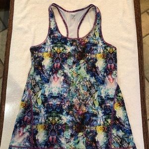 Multicolored Zella Tank top